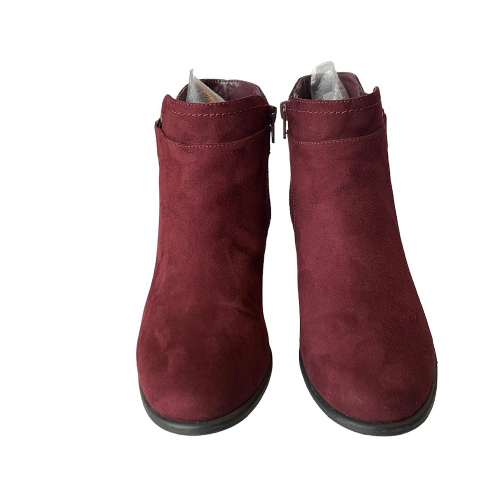 Unisa Plum purple Ankle Heel Boots